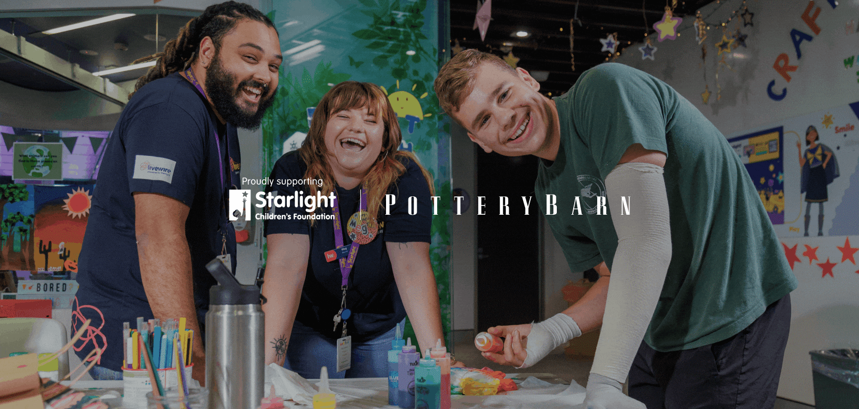 Proudly supporting Starlight Children's Foundation